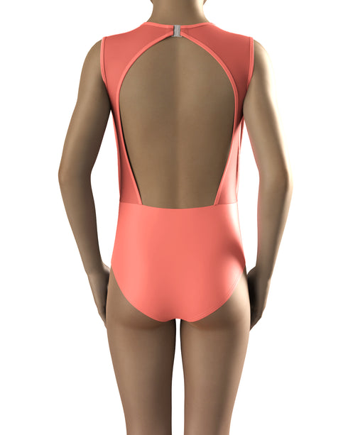 ELLA Leotard Base - Coral